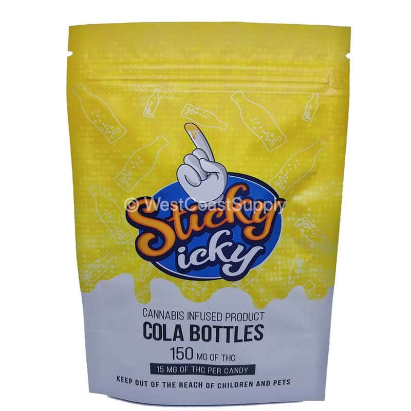 Sticky Icky Cola Bottles 150mg