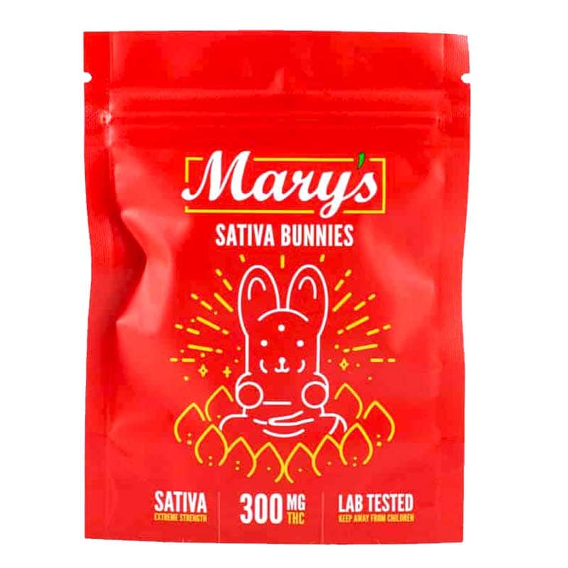 Mary's Extreme Strength Sativa Bunnies (300mg)