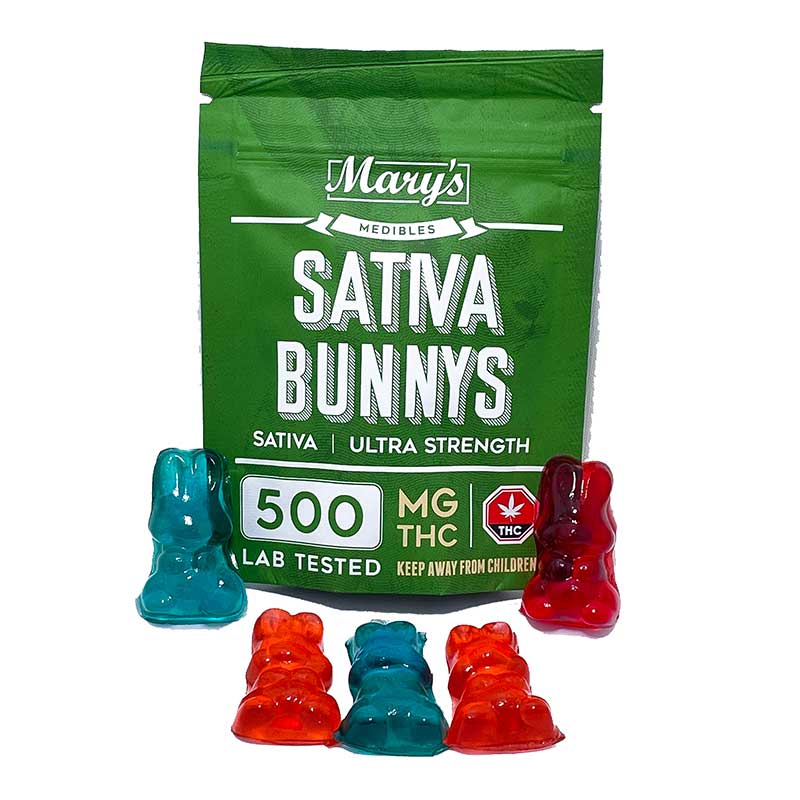 Mary's Ultra Strength Sativa Bunnies (500mg)