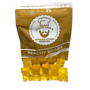 Sugar Jacks THC 300mg Peachy Bears