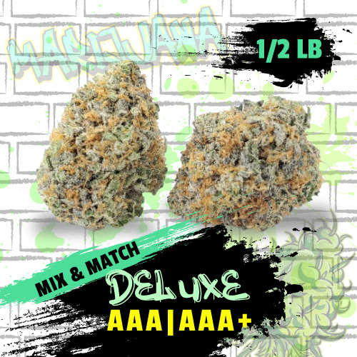 Mix and Match deluxe cannabis half pound