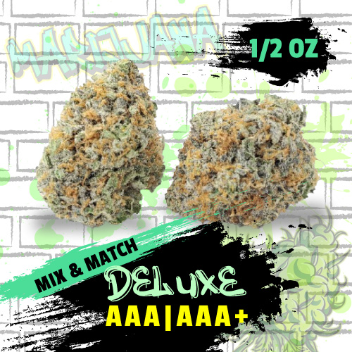 Mix and Match deluxe cannabis half oz
