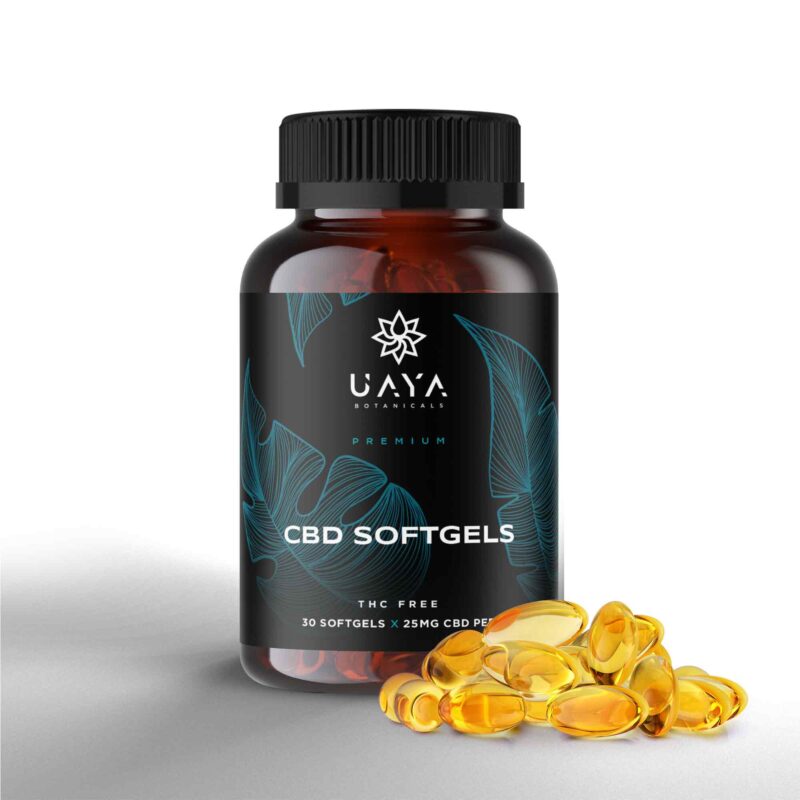 Uaya Botanicals CBD Gel Caspules - 750mg