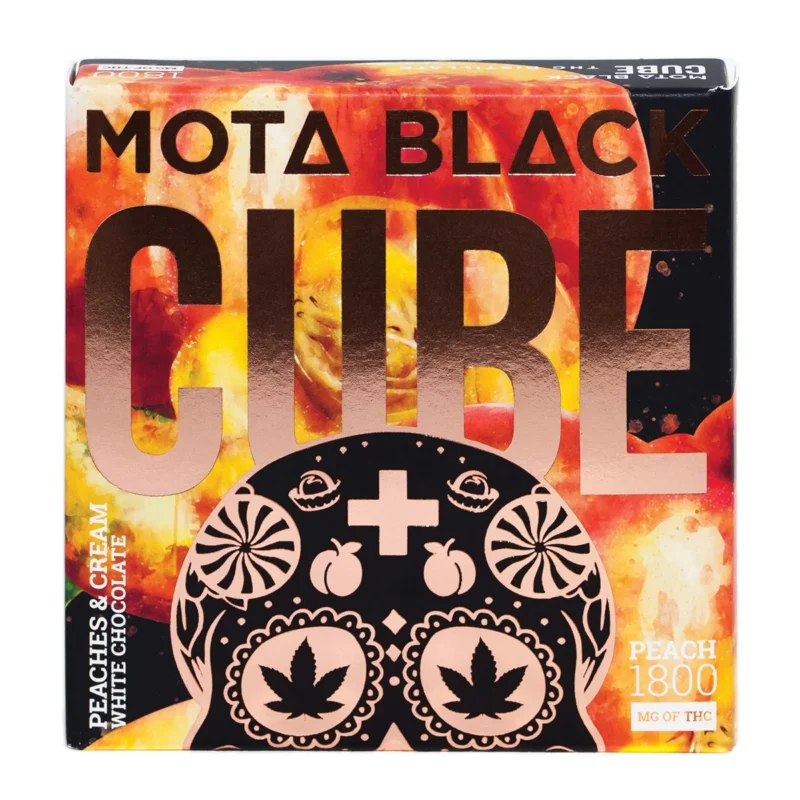 MOTA Black – Peaches and Cream White Chocolate Cube (1800mg)