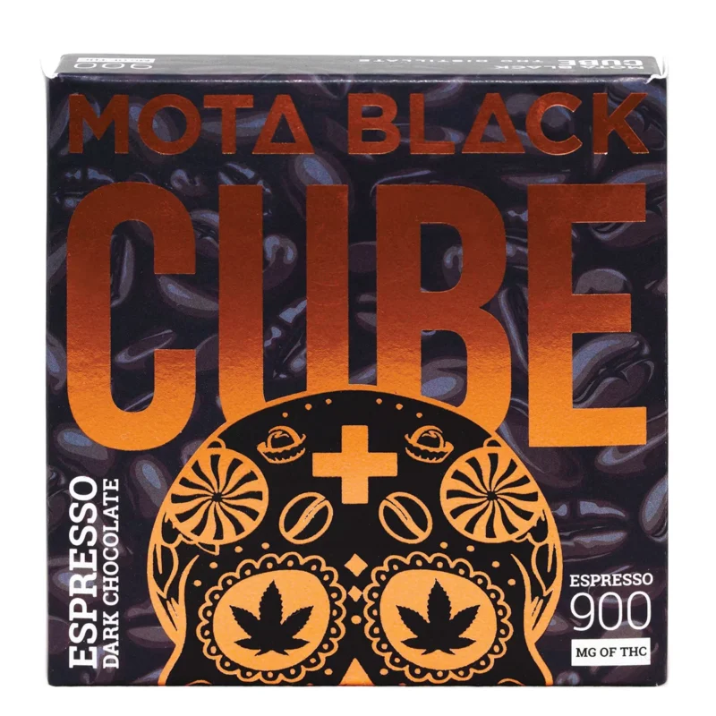 MOTA Black – Espresso Dark Chocolate Cube (900mg)