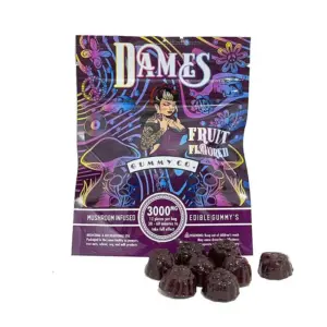 Buy Dames Mushroom Gummies Canada – 3000mg Psilocybin Edibles