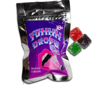 MDMA Microdose Gummies – 10 x 25mg – Yummy Drops