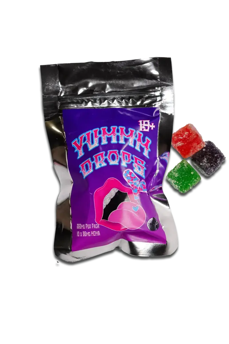MDMA Microdose Gummies – 10 x 25mg – Yummy Drops