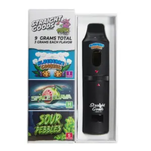 Straight Goods - 9g Triple Chamber Disposable Vape Pen