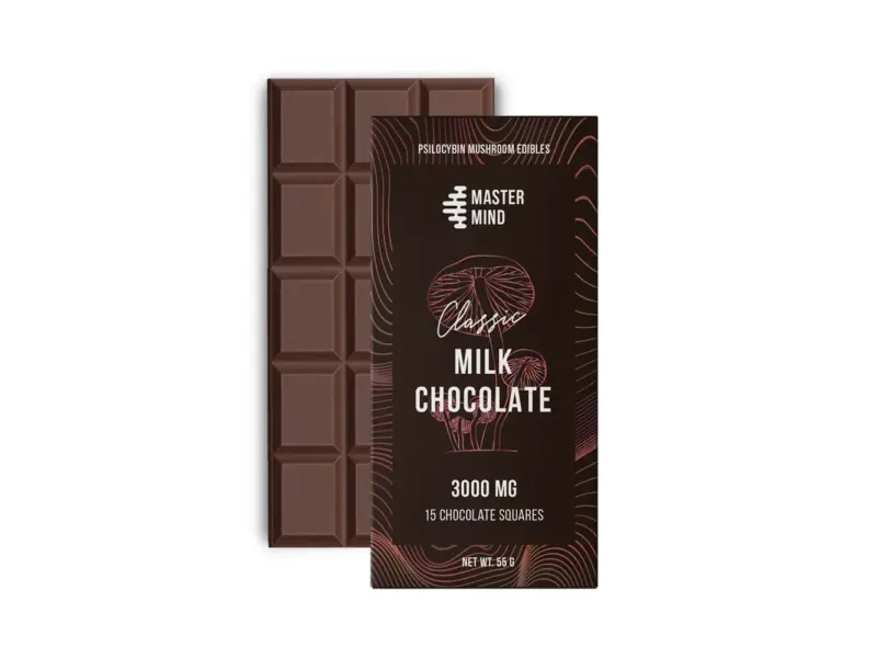 Mastermind Funghi Chocolate Bar - 3000mg