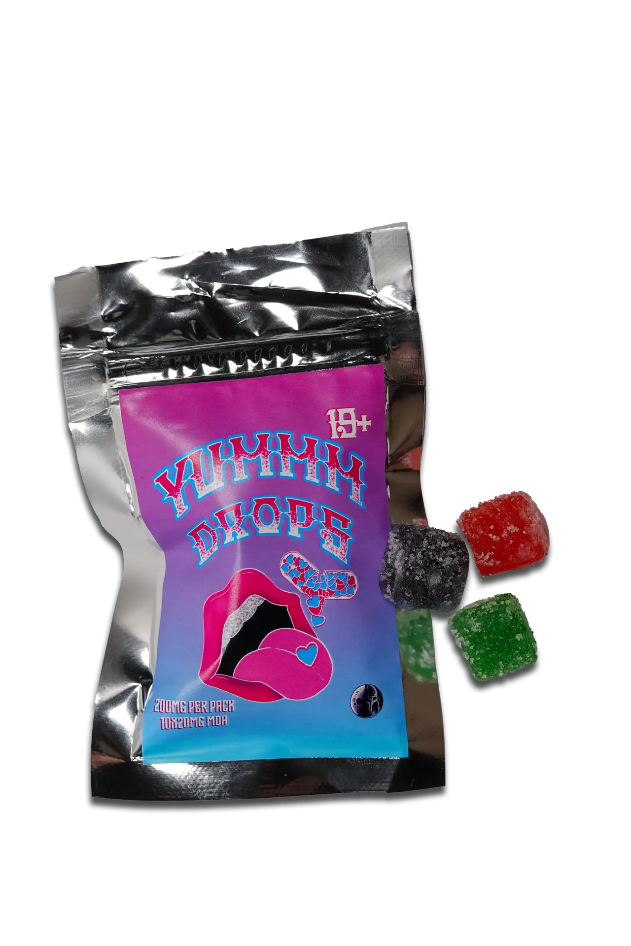 1 MDA Microdose Gummies – 10 x 20mg – Yummy Drops