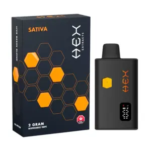 Hex Extracts - Live Resin Blend LED Disposable Vape (2g)