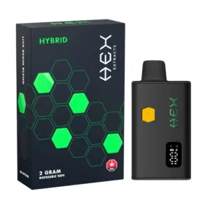 Hex Extracts - Live Resin Blend LED Disposable Vape (2g) 2