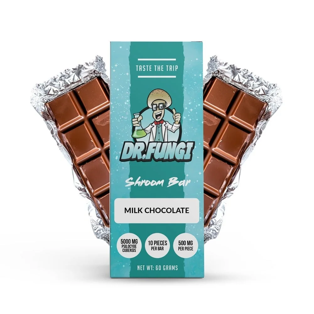 1 Dr. Fungi Mushroom Chocolate Bar – 5000mg