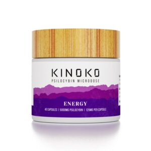 Kinoko Microdose Capsules (5000mg) - Energy