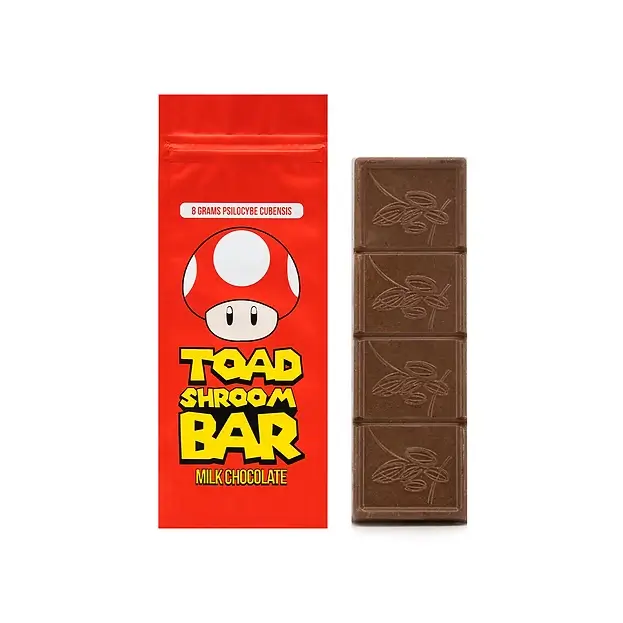 Buy Toad Shroom Milk Chocolate Bar Canada 1 Toad Shroom Milk Chocolate Bar - 8000mg
