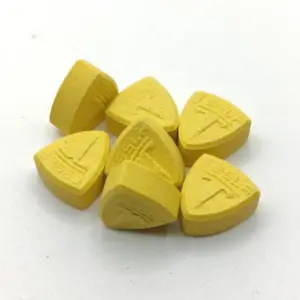 Yellow Tesla