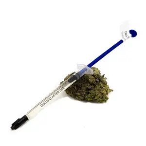 Delta-9 THC Distillate Syringe 1G with 90%+ THC